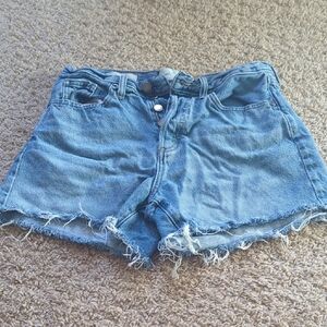 Universal Thread Light Blue Distressed Denim Cutoff Shorts